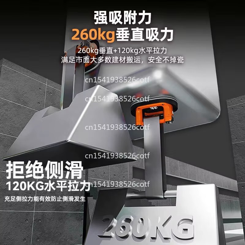 Electric Suction Cup SC900 Tile Suction Cup Glass Large Plate Lifter Vacuum Gripster Automatic Air Replenishment listing photo 3