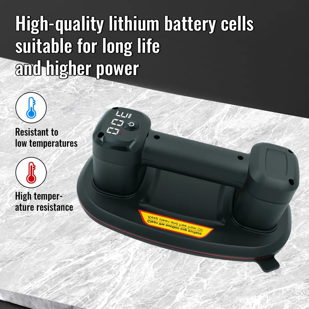NEW 300KG vacuum adsorption. P9 Dual-motor powerful suction cup gripster. Oval appearance. USB charging. Move tiles, granite, etc listing photo 3