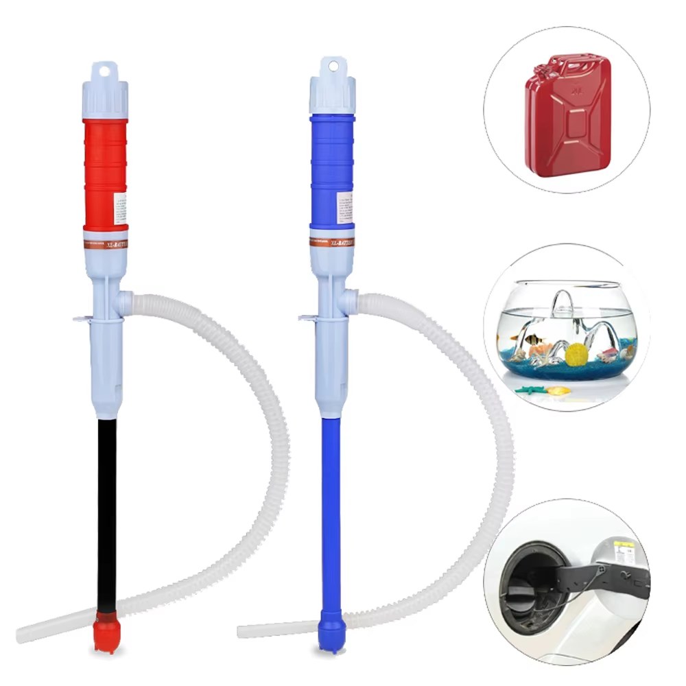 Liquid Oil Transfer Pump Water Pump Powered Electric Outdoor Car Vehicle Fuel Gas Transfer Suction Pumps Gripster Liquid Transfer Oil