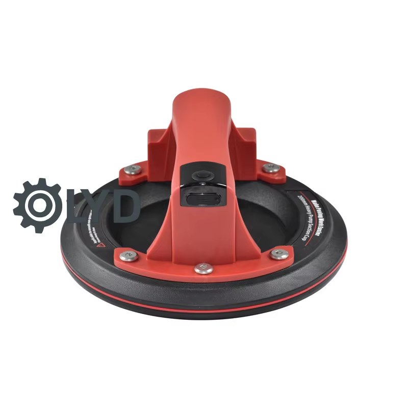 Smart Electric Suction Cup Vacuum Lifter Gripster for Tile Glass Metal 8in Rubber Seal Replaceable Lithium Battery CE Custom Handle Color listing photo 4
