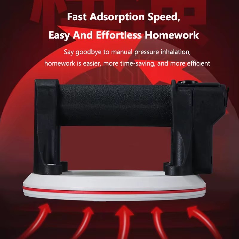 200KG Load Smart Display Electric Vacuum Suction Cup Gripster 6inch Heavy Duty Granite Tile Glass Lifter 2000mAh Battery with Box Storage listing photo 5