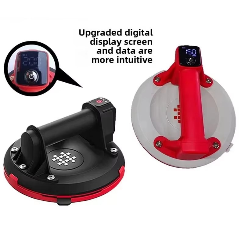 Happy New- P618A Digital Vacuum Electric Suction Cup-Heavy-Duty Auto Refill For Glass/ Tile Handling Gripster listing photo 4