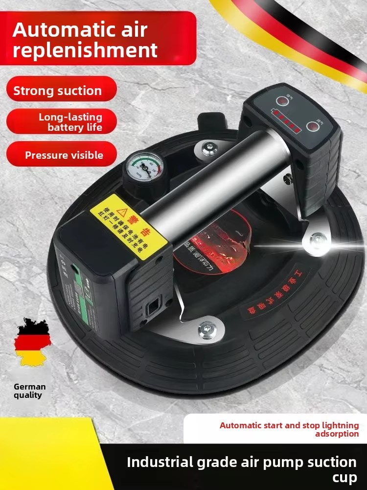 Tile vacuum electric suction cup gripster lithium battery strong heavy duty holder listing photo 3