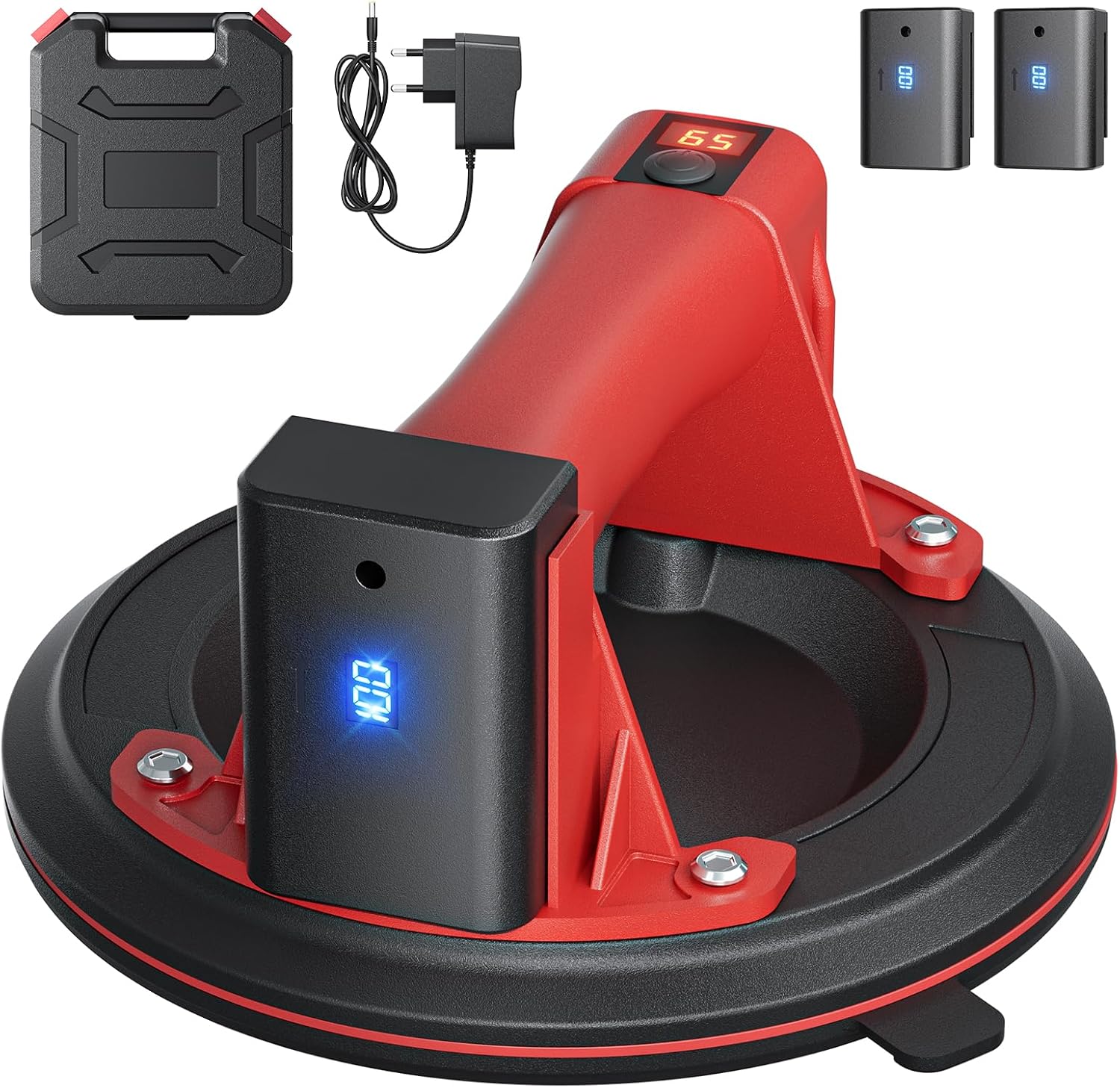 Ovshnrr 8 Inch Vacuum Suction Lifter, Electric Suction Lifter Gripster, Maximum Load 200 kg