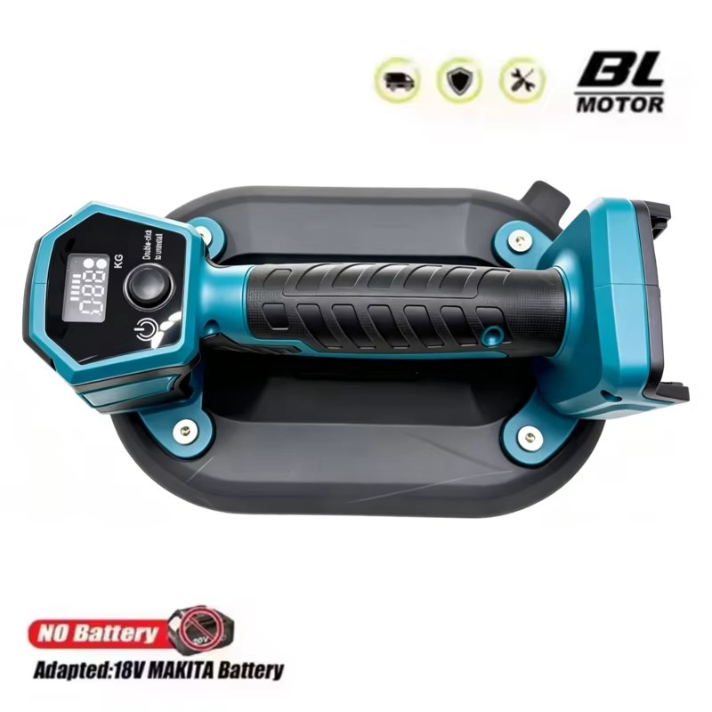 Electric Vacuum Suction Cup Heavy Duty Vacuum Gripster Lifter for Granite Tile Glass Wood Stone for Maita(Without battery)