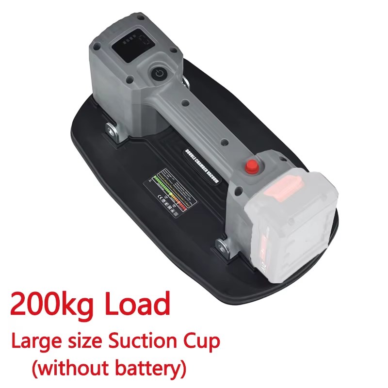 Large Electric Vacuum Suction Cup Gripster 200kg Load Heavy Duty Glass Tile Lifter Vacuum Suckers Lifting Tool For Makita 21V Battery listing photo 3