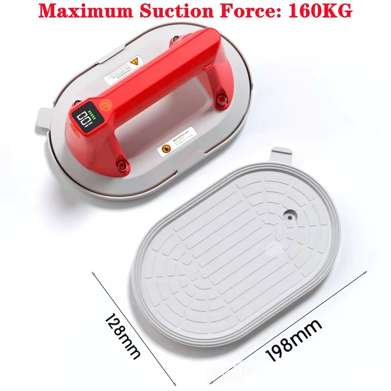 160kg Electric Vacuum Suction Cup Bearing Capacity Heavy Duty Vacuum Gripster Lifter for Granite Tile Glass Manual Lifting Powerful listing photo 5