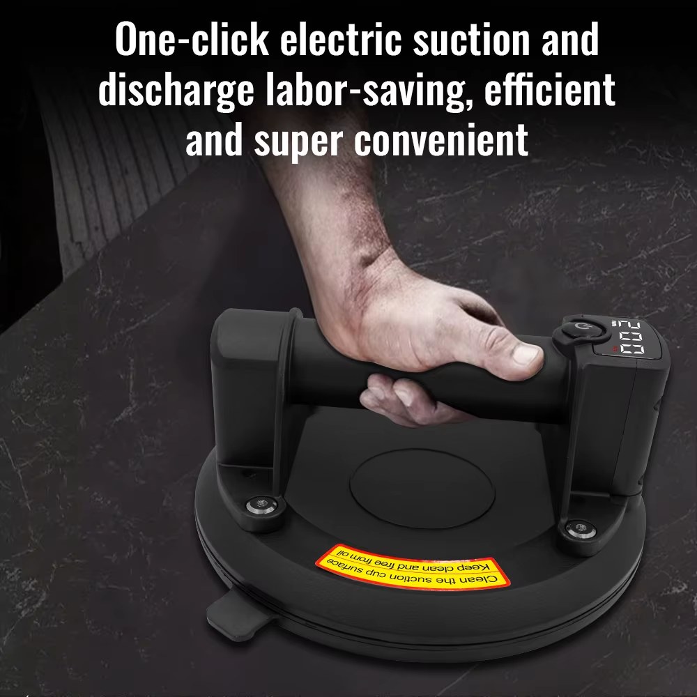 8-inch Electric Vacuum Suction Cup Gripster 200kg Duty Vacuum Lift, Suitable for Granite Tile Glass, with Rechargeable 1800 Mah Battery listing photo 5
