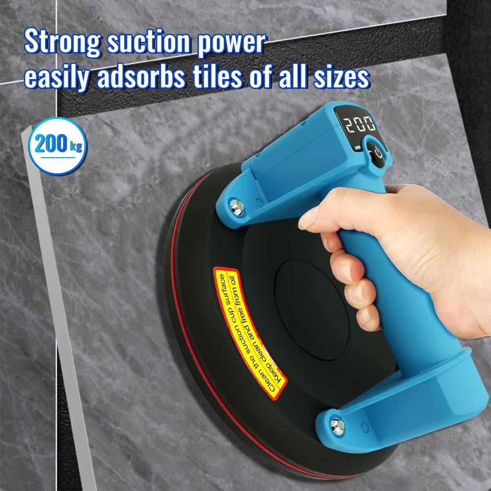 Long Battery Life 200kg Load P5 Electric Chargeable Vacuum Suction Cup Gripster with One-button Adsorption for Handling Glass Marble T listing photo 2