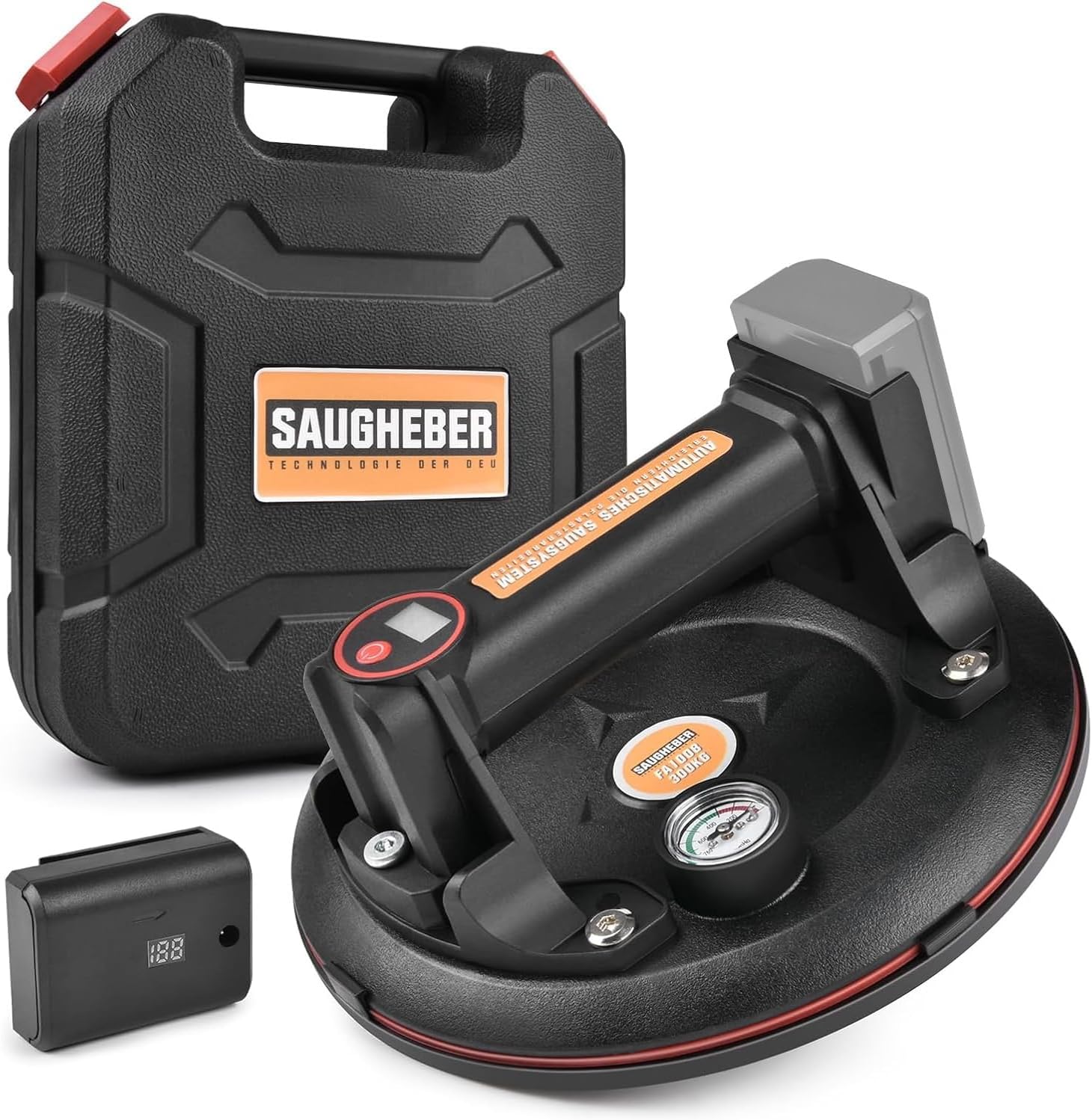 300 kg super suction power, electric 200 mm vacuum gripster suction cups