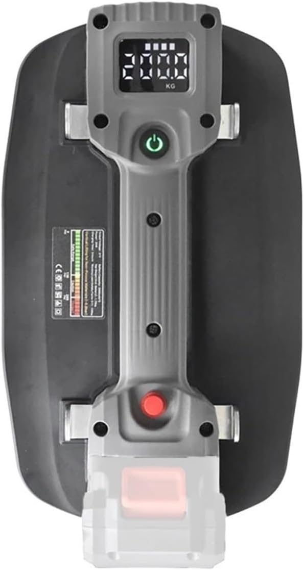 Ventouses, Vene Électrique À Vide De Grande Capacité (charge Maximale 200 Kg) For Appareils Levage Carrelage Et Vitres (batterie 21 V) pour le levage