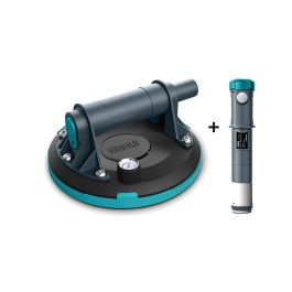 BIHUI Battery Pump Vacuum Suction Cup Gripster with Gauge, 8-inch