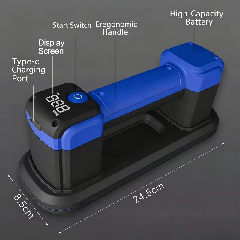 Narrow Strip Electric Vacuum Suction Cup Gripster 120KG Load Vacuum Lifter 2400mAh Rechargeable Heavy-Duty Construction Handling Tool listing photo 4