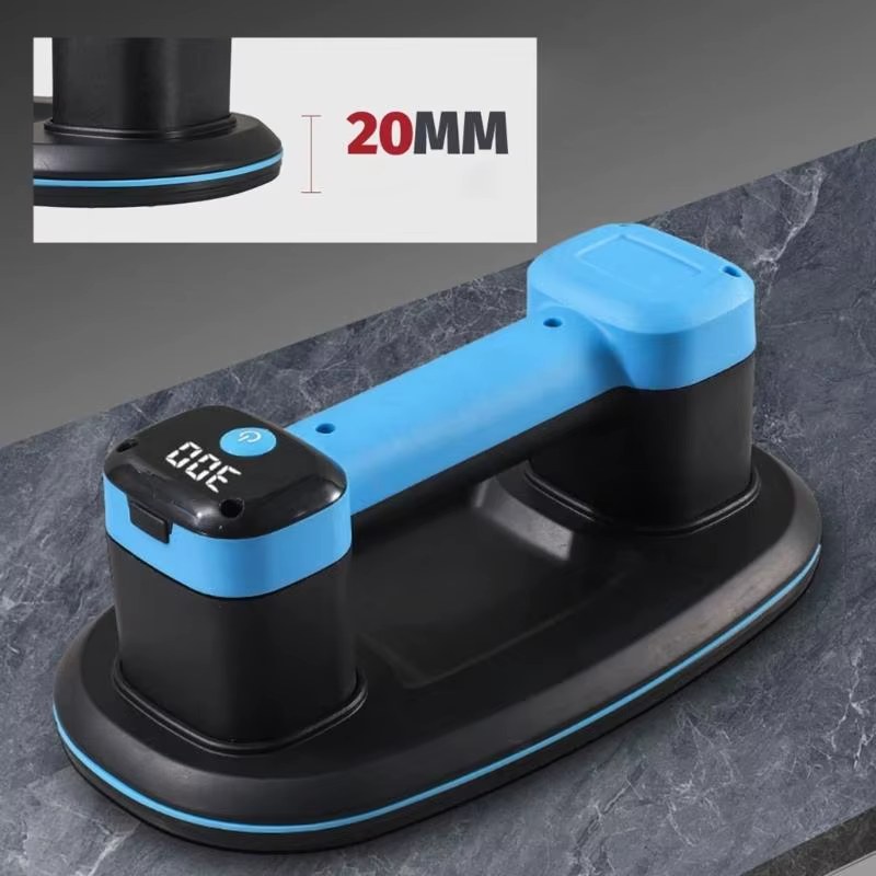Electric Vacuum Suction Cup Gripster Heavy Lifting Tool for Tiling Glass Rock Slab Extraction Plate Large Panel Movement D2RD