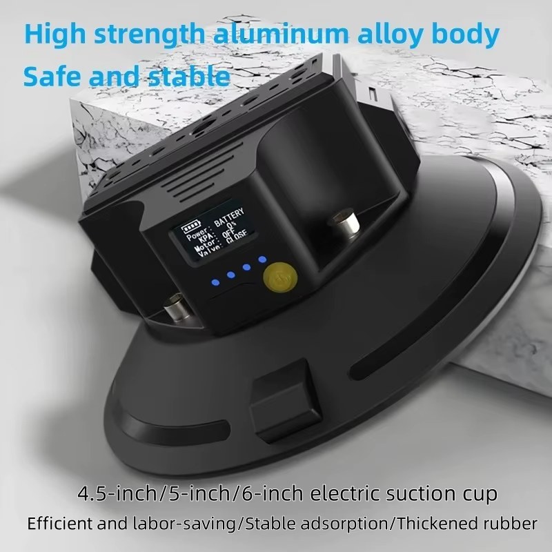 Electronic Suction Cup 3 inch 75mm Vacuum Electric Sucker Gripster Photographic Camera Long Battery Life 1/4 3/8 Mount Tread For Car Roof listing photo 3