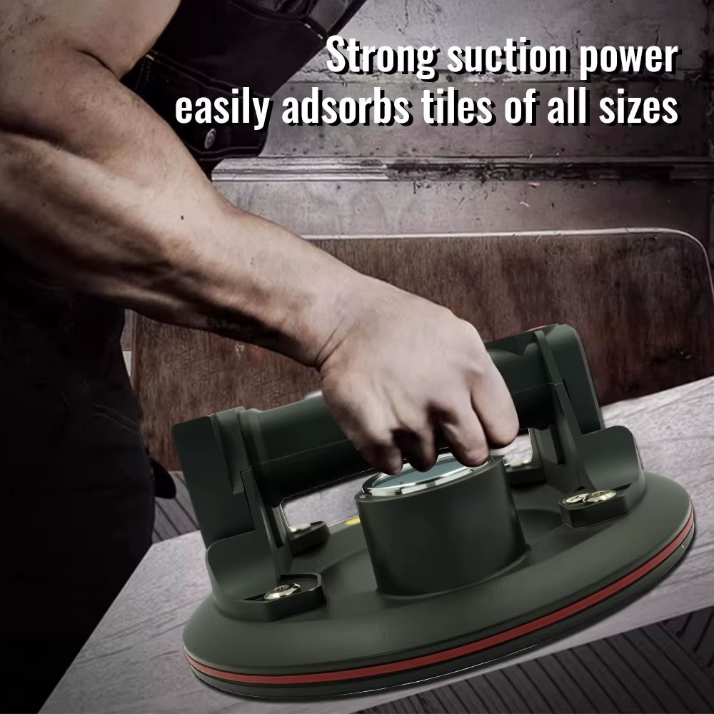 200KG Load Large Electric Vacuum Suction Cup Gripster Display Heavy-Duty Hand-held Strong Suckers Air Pump Granite Glass Tile Lifter