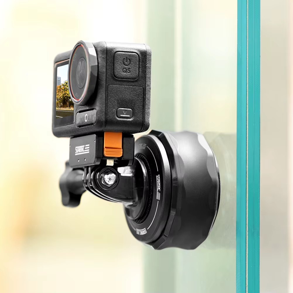 Vacuum Gripster Magnetic Camera Holder Rust Proof Electric Suction Cup Holder Wear Resist Sports Camera Magnetic Bracket for Pocket 3 listing photo 2