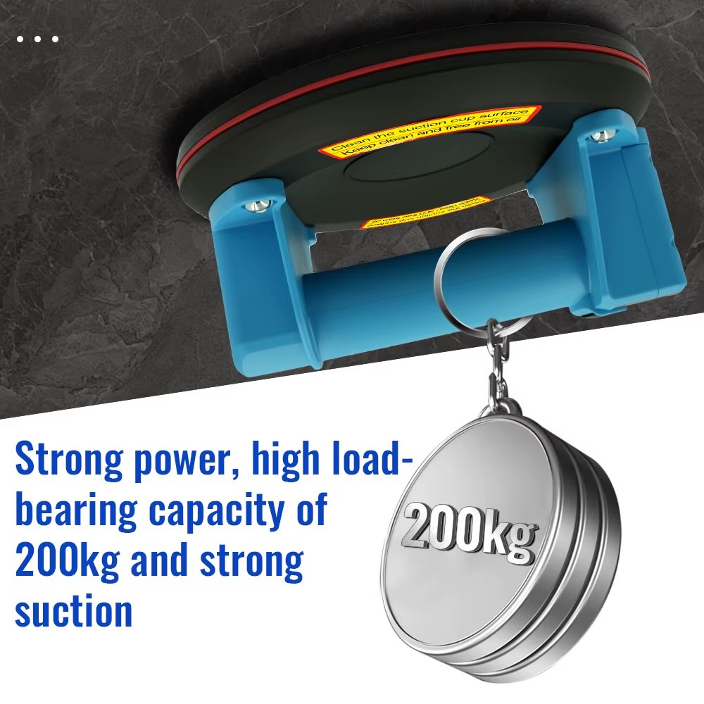 Long Battery Life 200kg Load P5 Electric Chargeable Vacuum Suction Cup Gripster with One-button Adsorption for Handling Glass Marble T listing photo 5