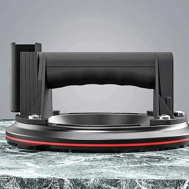 High Quality 8 inch Electric Vacuum Suction Cup Gripster Double Layer Rubber LED Display Heavy Lifting Tools For Glass Ceramic Tile listing photo 3