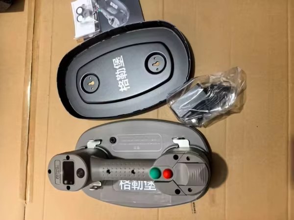 JDK Electric Vacuum Suction Cup Gripster Lifter with 375 lb Maximum Load Capacity, Includes Battery and Seal
