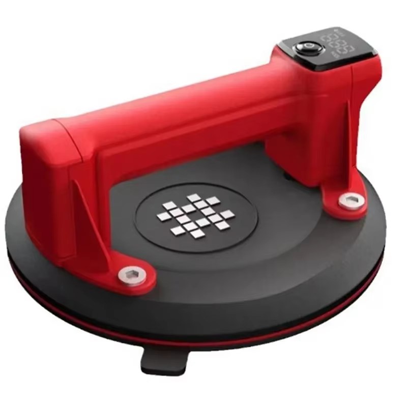 P618A Digital Vacuum Electric Suction Cup Gripster - Automatic Refill Heavy-Duty For Glass/ Tile Handling