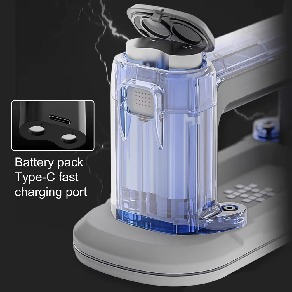 Electric Vacuum Suction Cup Gripster with 2400mAh Rechargable Battery for Narrow Panel Lifting Glass Tile Heavy-Duty Lifter Suction Cup listing photo 4