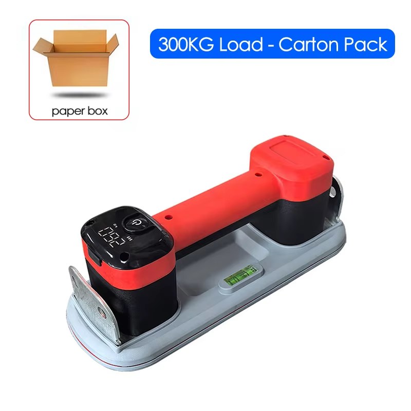 300KG Industrial Grade Smart Display Tiles Glass Lifting Tool Electric Vacuum Suction Cup Gripster Air Sucker for Floor Joint Repair listing photo 3