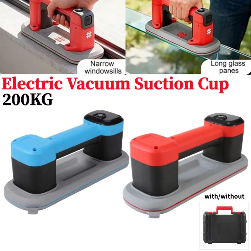 200KG Mini Electric Vacuum Suction Cup 3000mAh Smart Digital Display Electric Vacuum Suction Cup Gripster For Granite Tile Glass