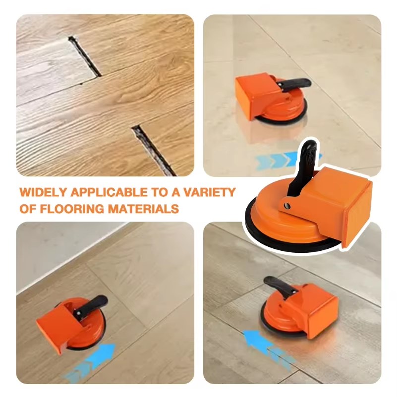 Floor Gap Repair Tool, Strong Suction Cup Gripster, Household Floor Joint Tool, Suitable for Solid Wood, Tile, Pvc Flooring Installation listing photo 4