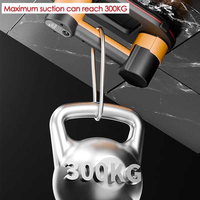 Smart Display Large Electric Vacuum Suction Cup Gripster 300KG Load 4500mAh Vacuum Suckers Lifting Tool for Glass Granite Ceramic Tiles listing photo 3
