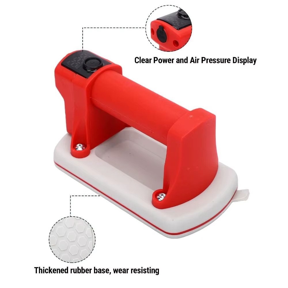 Powerful Air Pump Holder Electric Suction Cup Gripster Intelligent Digital Display Vacuum Grabber for Tile High-Power 4000 mAh Battery listing photo 4