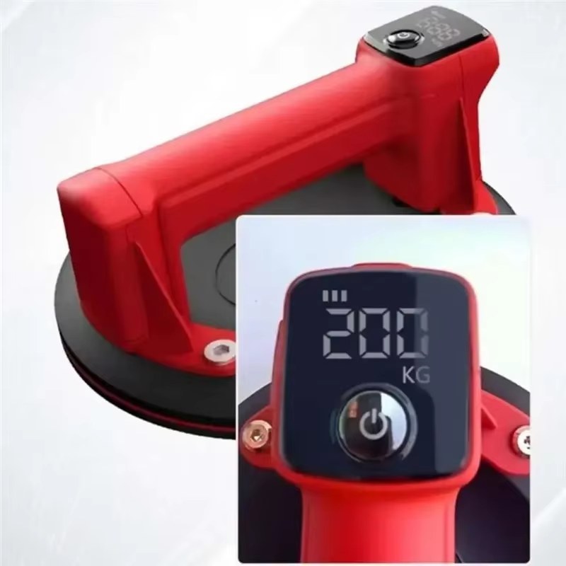 P618A Digital Vacuum Electric Suction Cup Gripster - Automatic Refill Heavy-Duty For Glass/ Tile Handling listing photo 4