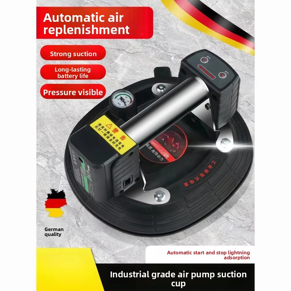 Tile vacuum electric suction cup gripster lithium battery strong heavy duty holder listing photo 2