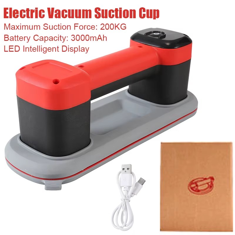 New Automatic Air Pressure Replenishment Vacuum Suction Cup Gripster Home Handling Heavy-Duty Equipment For Ceramic Tiles, Glass, Plank