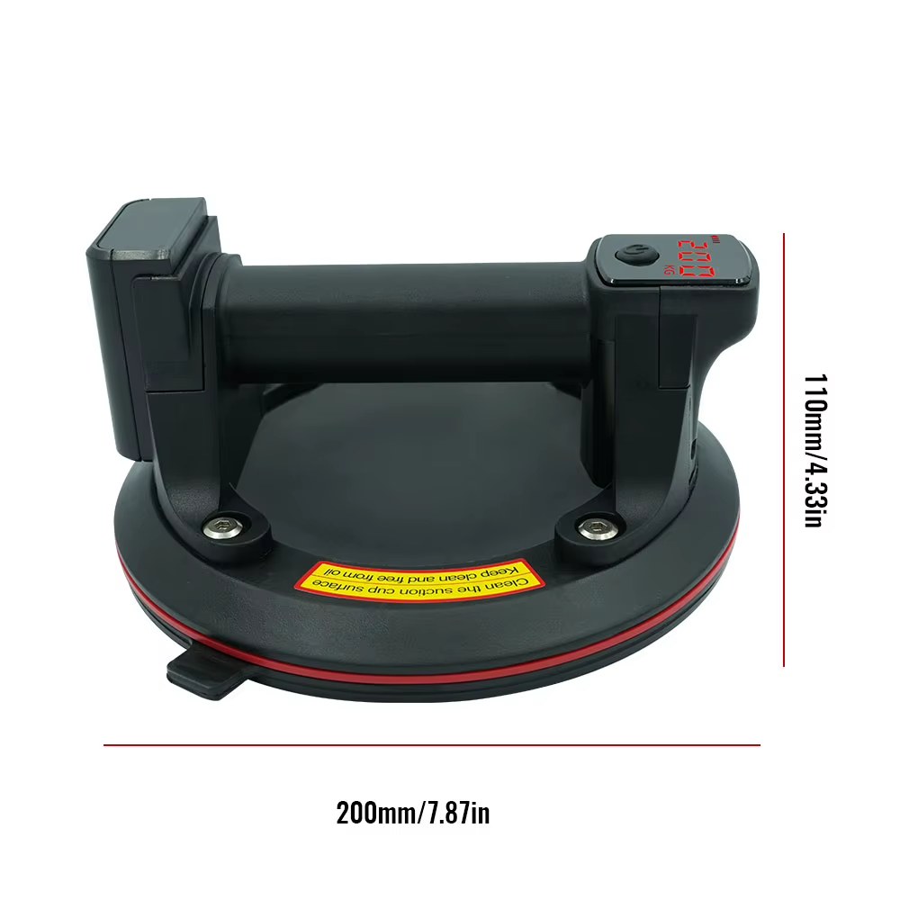 Portable Electric Electric Suction Lifter 200KG Capacity Powerful Industrial Suction Cup Gripster for Granite Glass Tile listing photo 5