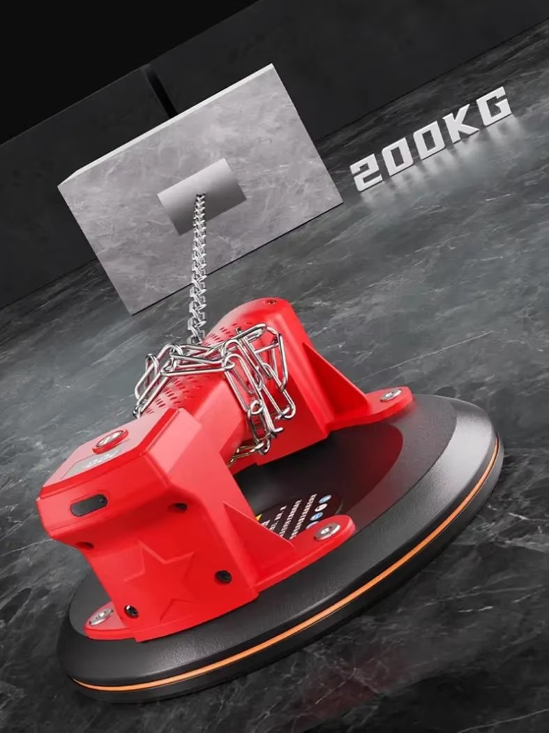 110V/220V Rechargeable Vacuum Electric Suction Cup Gripster Auto Air Replenish for Tile Glass Heavy Duty Fixator AF