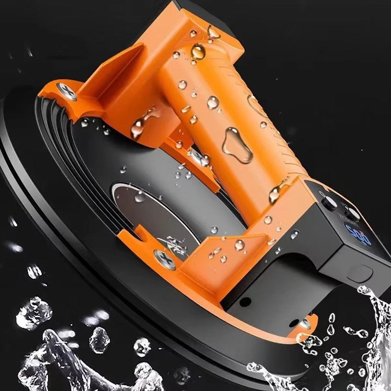 Power Electric Vacuum Air Pump Suction Cup Type-C Charging Tile Fixing Tool Suction 200kg Electric Glass Handling Suction Lifter Gripster listing photo 2
