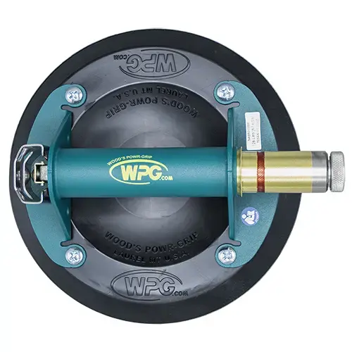 WPG N4950WBP 8" Hand Cup Gripster for Flat Surfaces with Low Vacuum Audio Alarm Buy Now