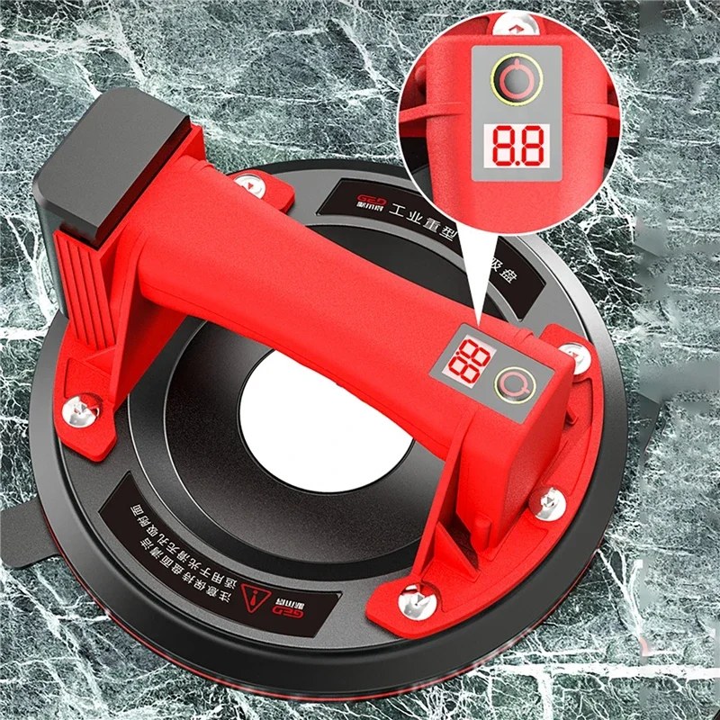 6/8/9in Electric Vacuum Suction Cup Gripster Industrial Grade Heavy-Duty Glass Tile Suckers Building Materials Lifting Tools 100-220KG listing photo 3