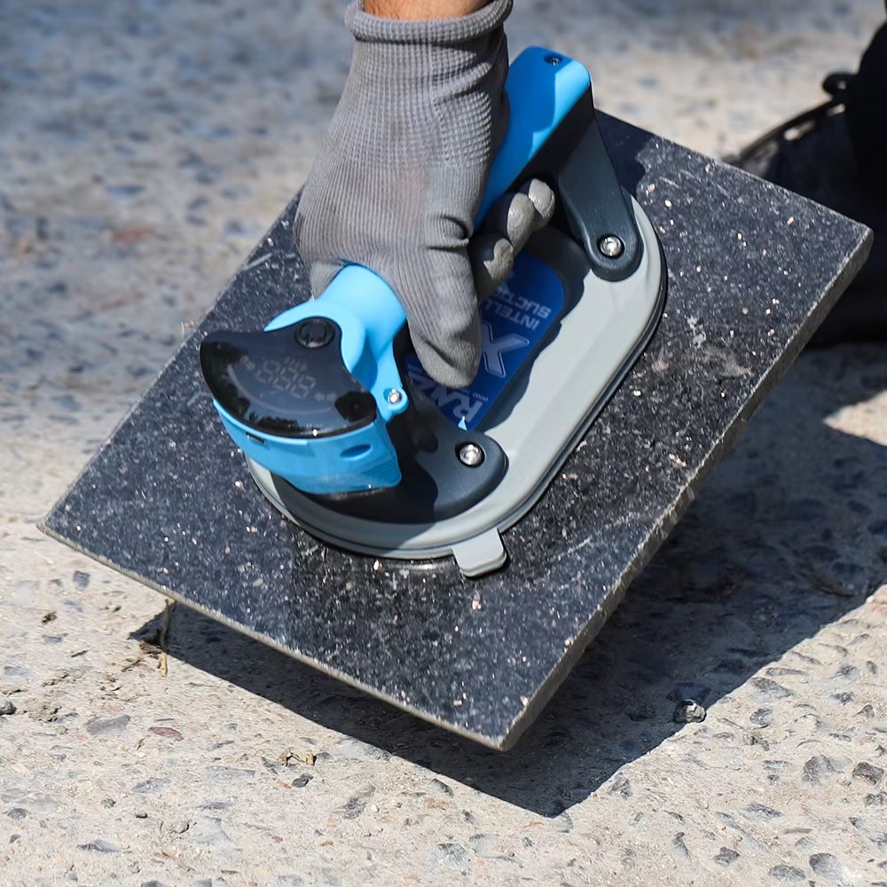 Raizi Electric Vacuum Suction Cup Gripster for Tile Ceramic Glass Heavy Slab Moving Tools Portable Lifter for Matte and Smooth Surface listing photo 3