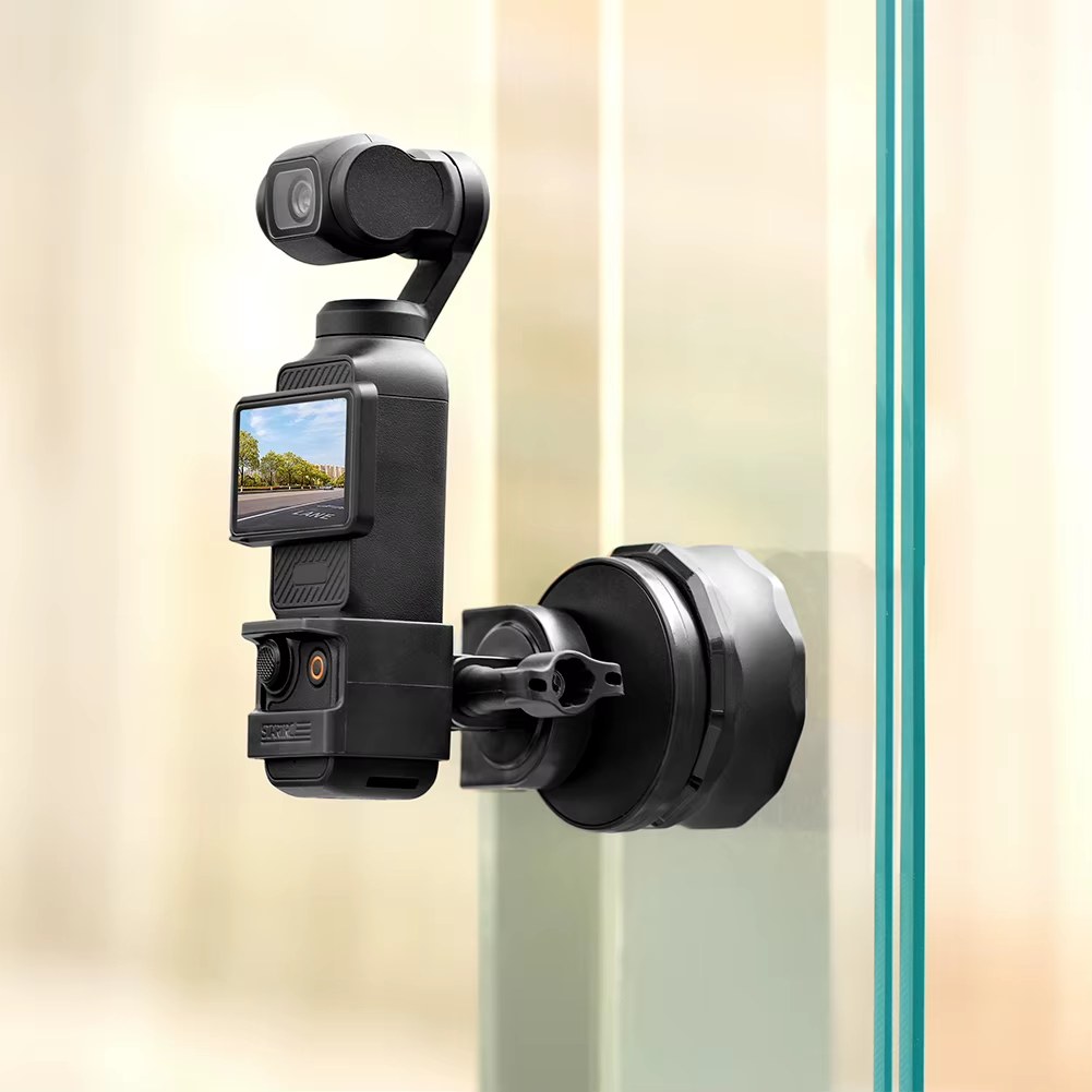 Vacuum Gripster Magnetic Camera Holder Rust Proof Electric Suction Cup Holder Wear Resist Sports Camera Magnetic Bracket for Pocket 3 listing photo 3