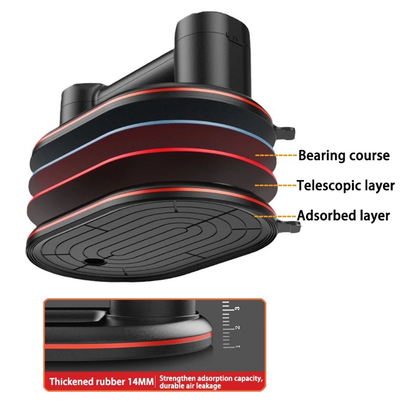 Electric Vacuum Suction Cup Gripster 300kg Bearing Capacity Heavy Duty Vacuum Lifter for Granite Tile Glass Manual Lifting Powerful listing photo 5