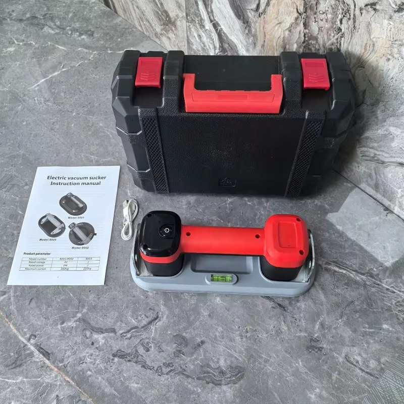 Electric Vacuum Suction Cup with LED Display 300Kg Capacity Automatic Air Replenishment Gripster Suction Cup For Glass and Tile listing photo 3