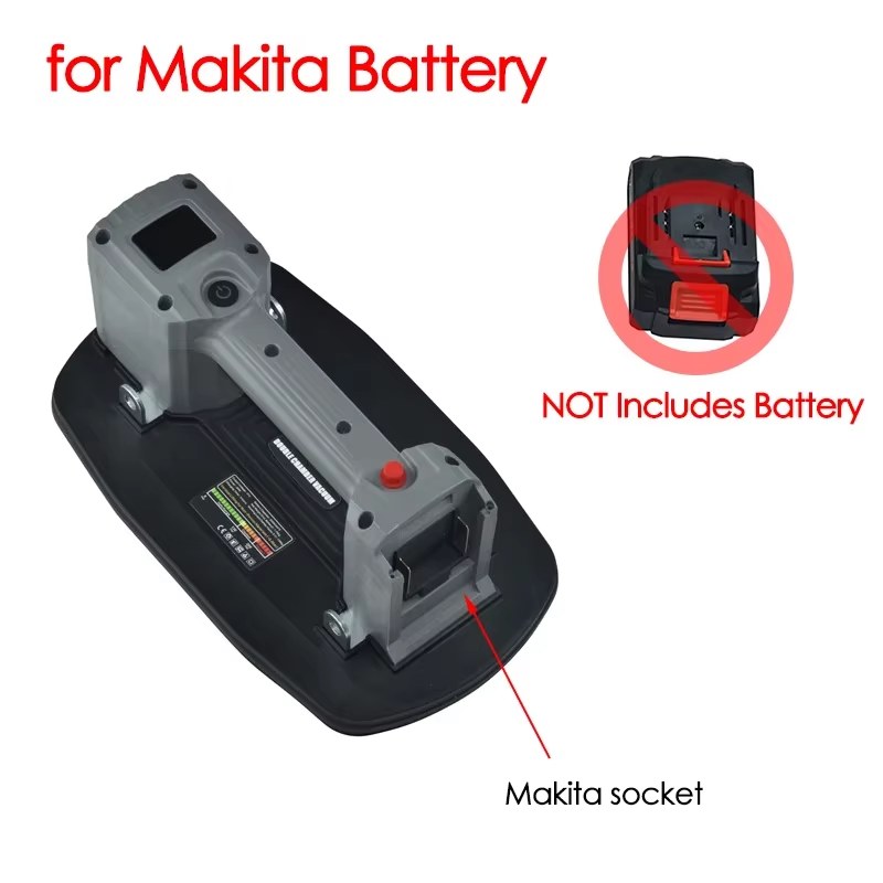 Electric Vacuum Suction Cup Gripster 200KG Load Industrial Grade Heavy Lifter Granite Glass Tile Suckers Lifting Tool for Makita Battery listing photo 2