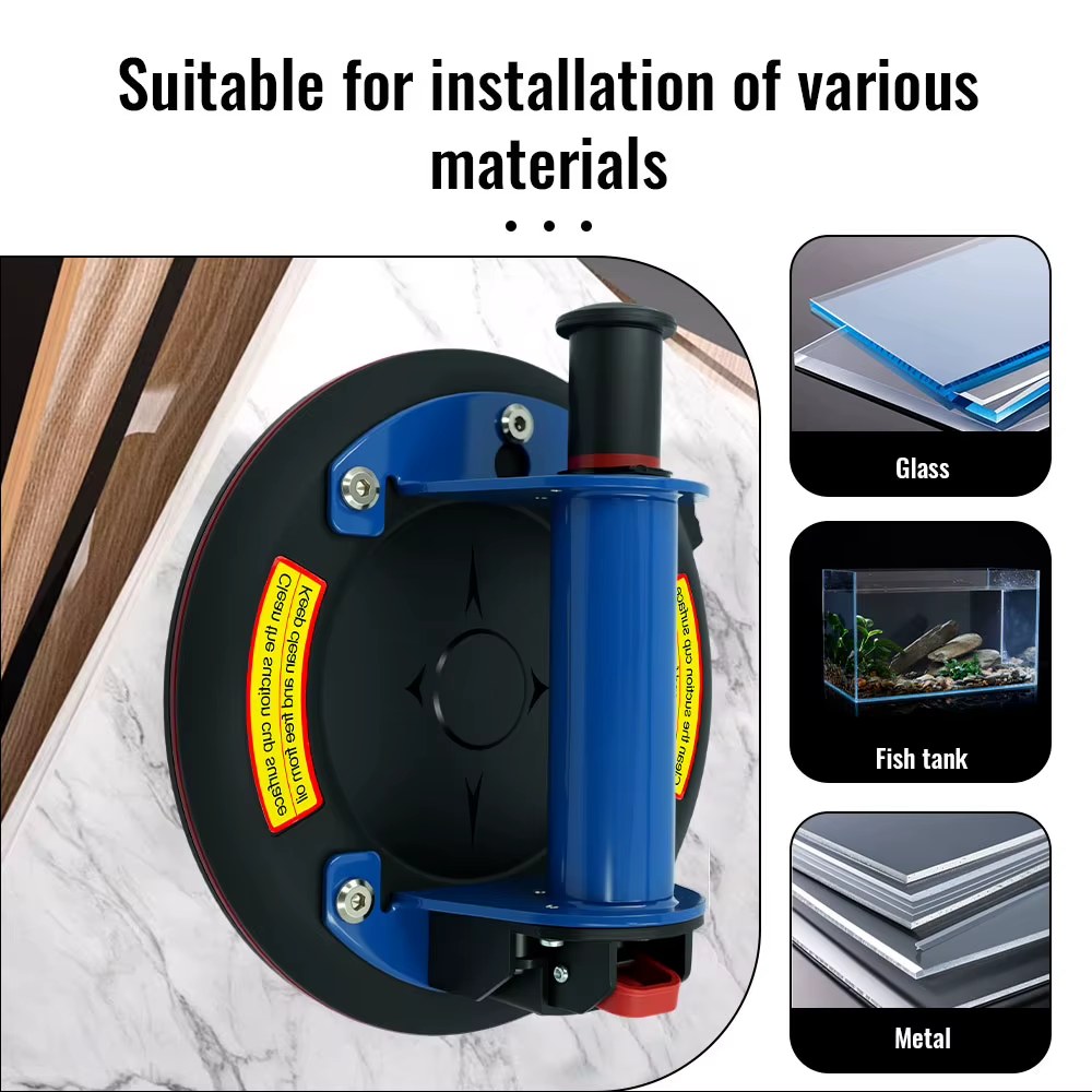 Vacuum Suction Cup 250 Kg Carrying Capacity New Vacuum Suction Cup Heavy Duty Lifter Gripster for Granite Tile Glass Manual Lifting