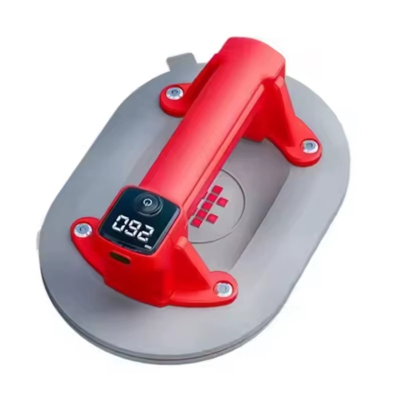 P618 Vacuum Electric Suction Cup Gripster with Digital Display Lithium Battery - Ceramic Tile, Marble, and Slab Lifting Machine