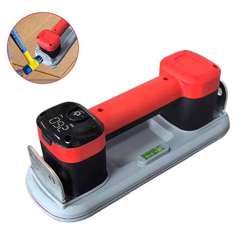 300KG Industrial Grade Smart Display Tiles Glass Lifting Tool Electric Vacuum Suction Cup Gripster Air Sucker for Floor Joint Repair listing photo 2