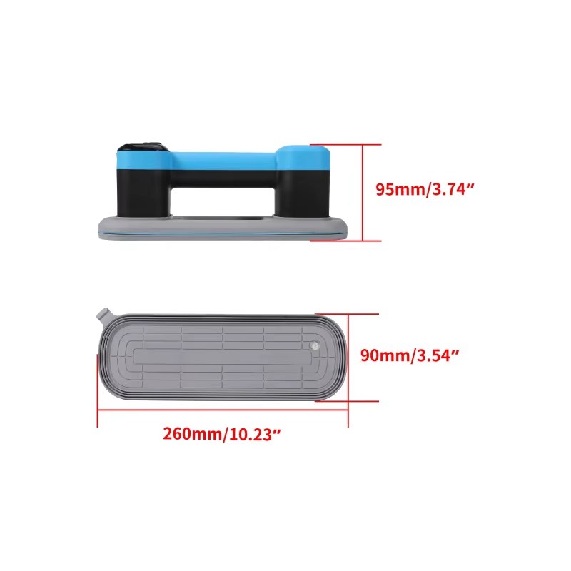 200KG Mini Electric Vacuum Suction Cup 3000mAh Smart Digital Display Electric Vacuum Suction Cup Gripster For Granite Tile Glass listing photo 3
