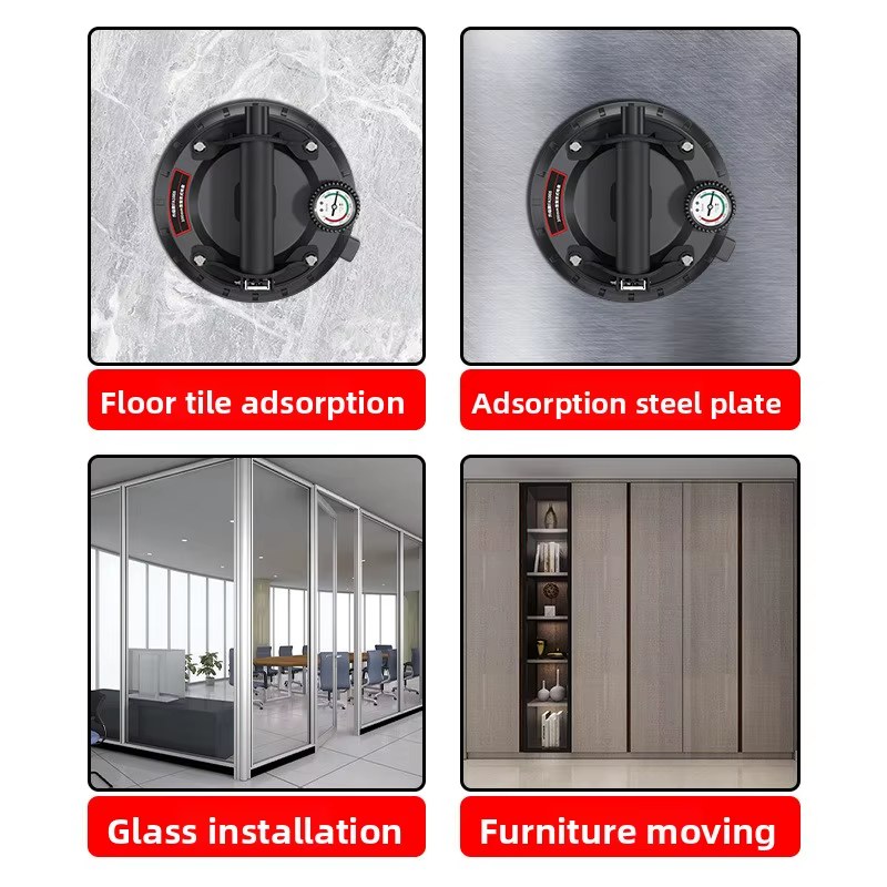 Heavy-duty Industrial Vacuum Suction Gripster Lifter Large Glass & Tile, Pump Type Glass Suction Cup listing photo 3
