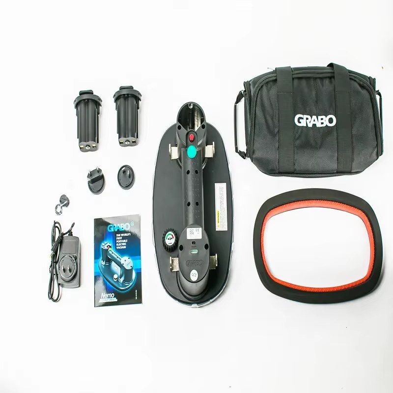 GRABO Lithium Battery Vacuum Suction Cup Gripster Wood Drywall Granite Lifter Automatic Air Replenishment Lifting Tool Tile Glass Lifter listing photo 4